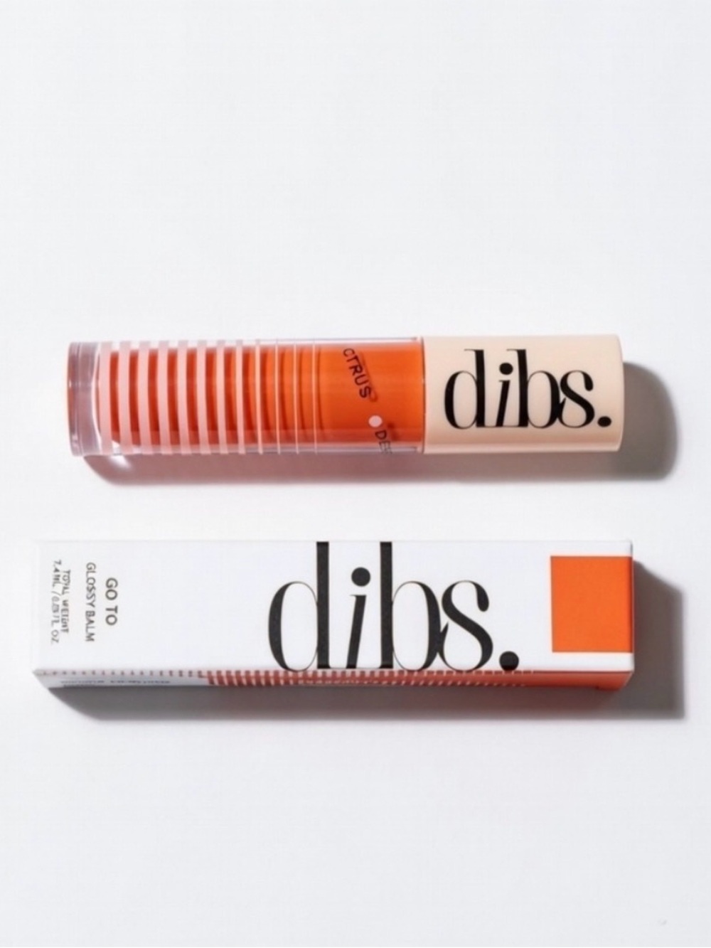 Dibs Orange Crush Go To Glossy Balm